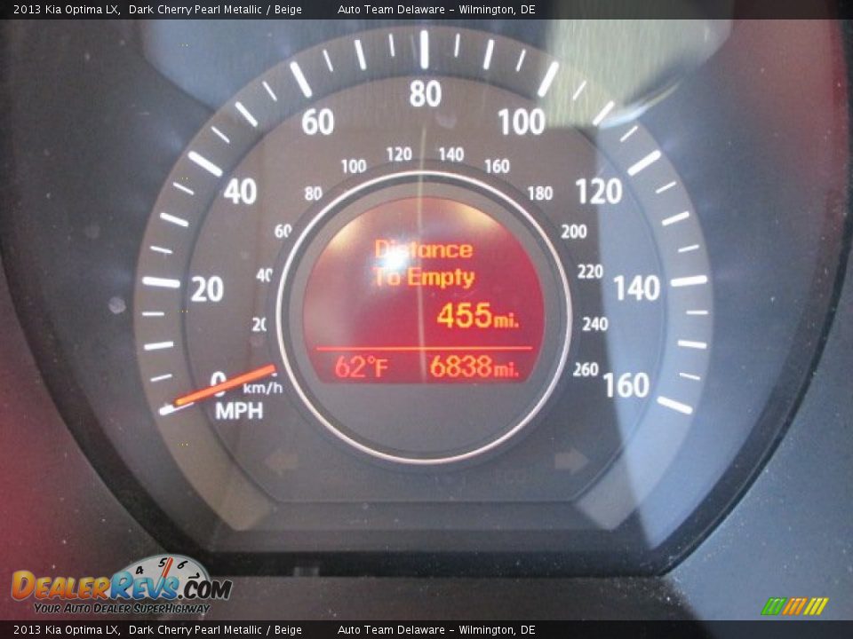 2013 Kia Optima LX Dark Cherry Pearl Metallic / Beige Photo #30