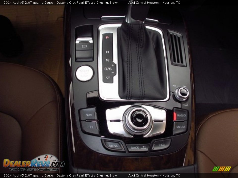 2014 Audi A5 2.0T quattro Coupe Daytona Gray Pearl Effect / Chestnut Brown Photo #18
