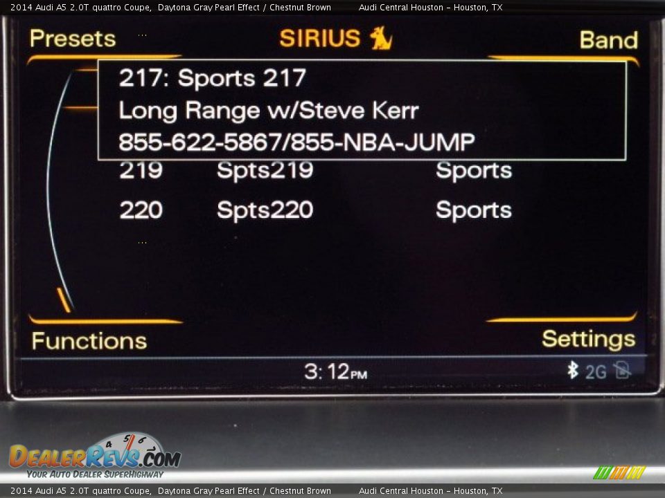 2014 Audi A5 2.0T quattro Coupe Daytona Gray Pearl Effect / Chestnut Brown Photo #20