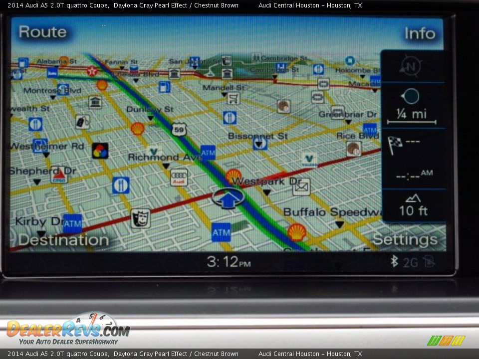 2014 Audi A5 2.0T quattro Coupe Daytona Gray Pearl Effect / Chestnut Brown Photo #21