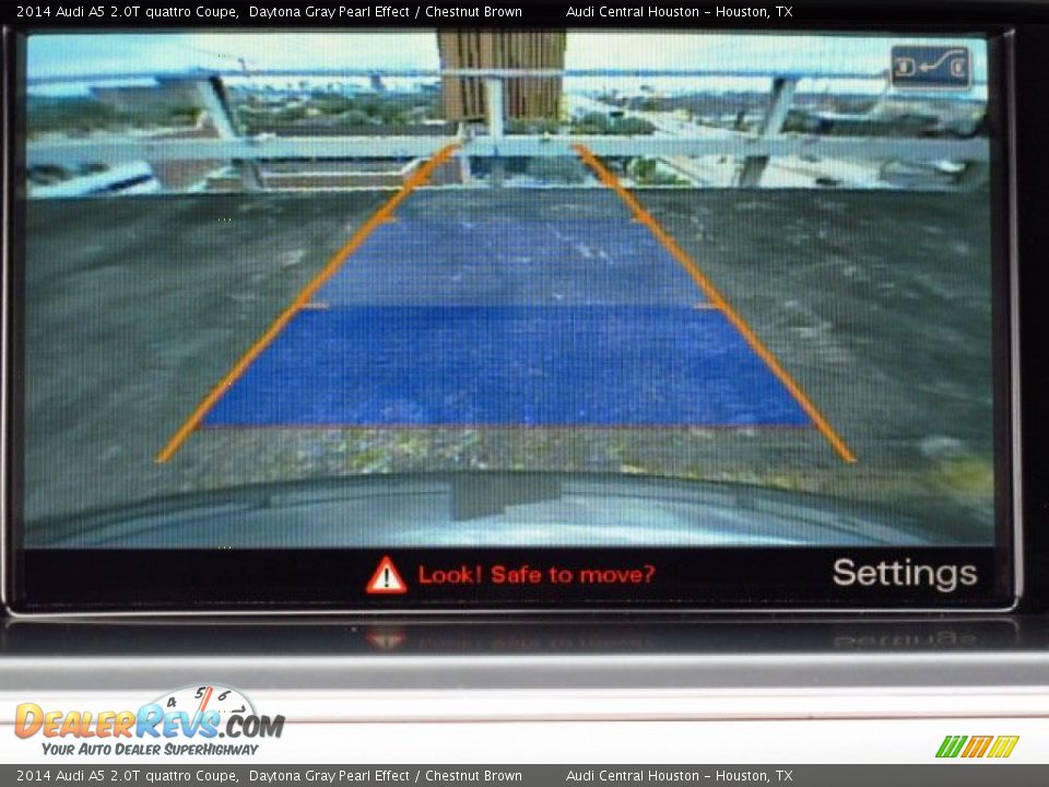 2014 Audi A5 2.0T quattro Coupe Daytona Gray Pearl Effect / Chestnut Brown Photo #22