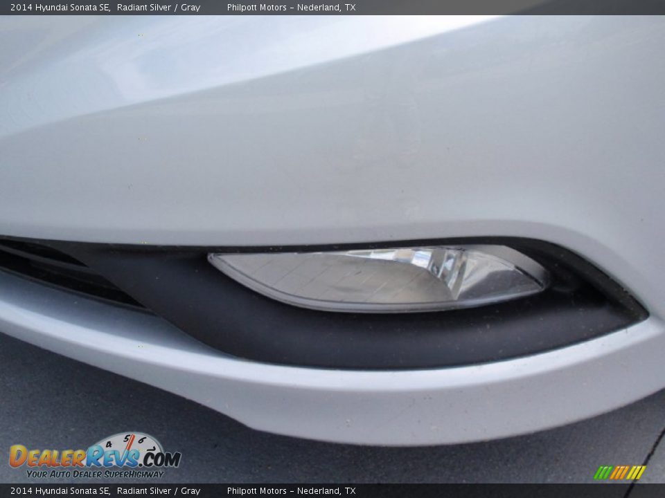 2014 Hyundai Sonata SE Radiant Silver / Gray Photo #11