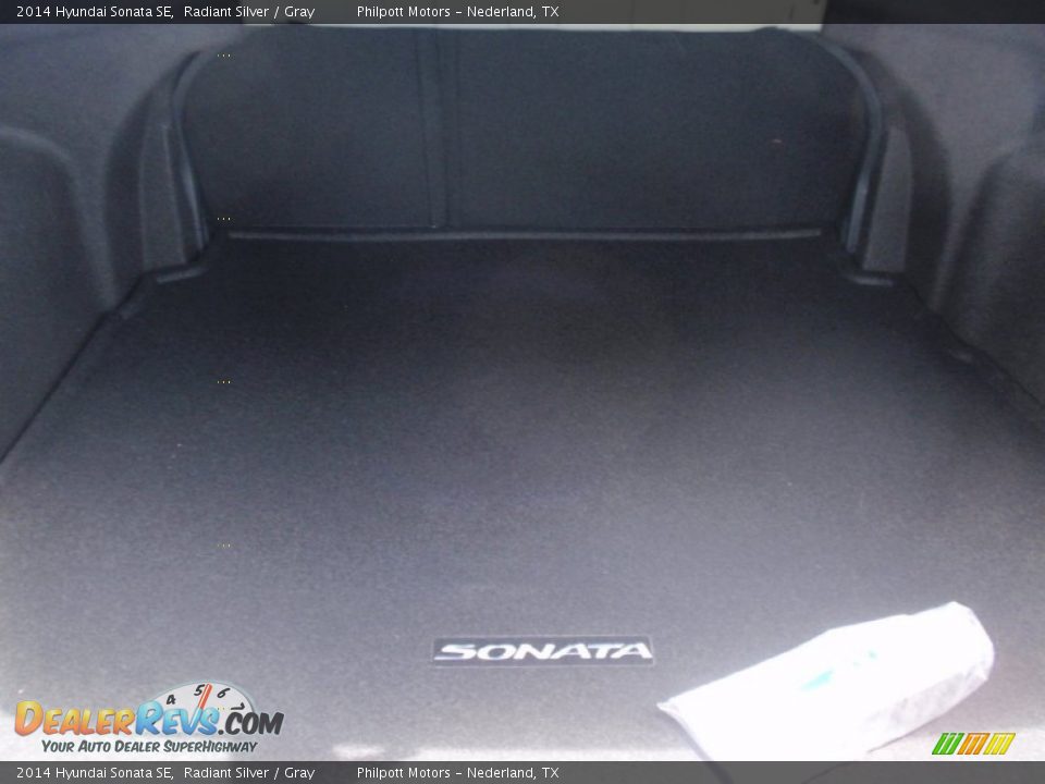 2014 Hyundai Sonata SE Radiant Silver / Gray Photo #23