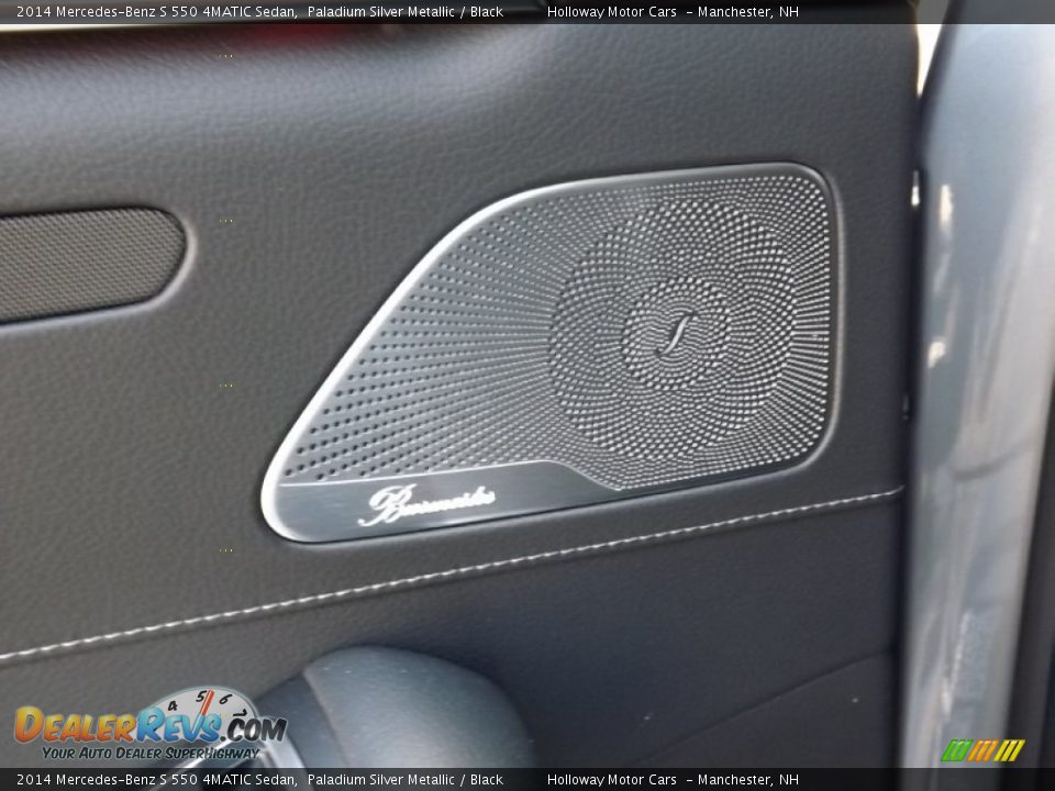 2014 Mercedes-Benz S 550 4MATIC Sedan Paladium Silver Metallic / Black Photo #8