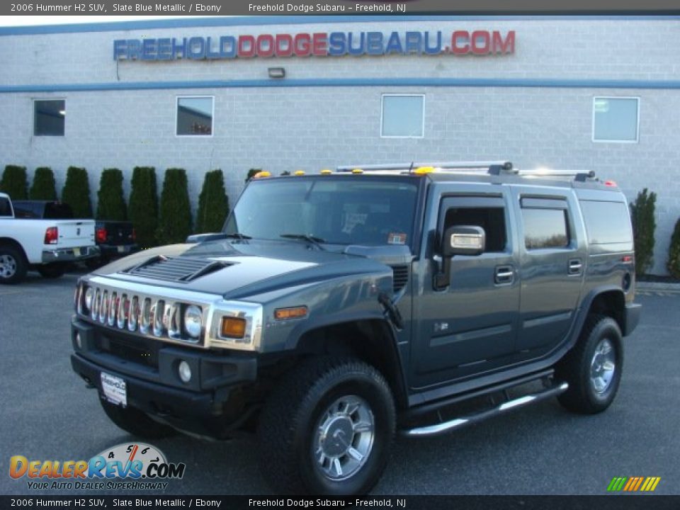 2006 Hummer H2 SUV Slate Blue Metallic / Ebony Photo #1