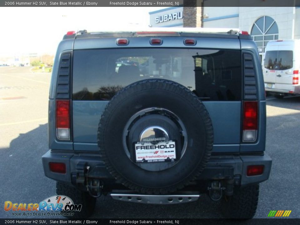 2006 Hummer H2 SUV Slate Blue Metallic / Ebony Photo #5