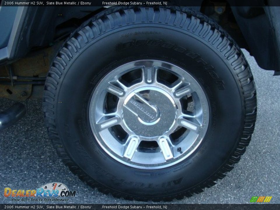 2006 Hummer H2 SUV Slate Blue Metallic / Ebony Photo #9