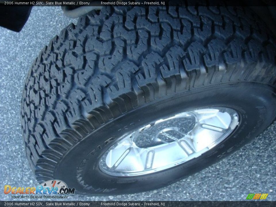 2006 Hummer H2 SUV Slate Blue Metallic / Ebony Photo #10