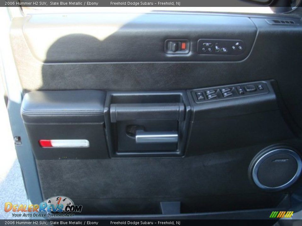 2006 Hummer H2 SUV Slate Blue Metallic / Ebony Photo #13