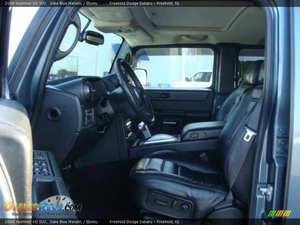 2006 Hummer H2 SUV Slate Blue Metallic / Ebony Photo #15