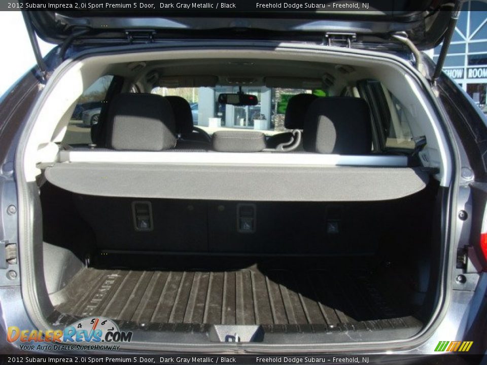 2012 Subaru Impreza 2.0i Sport Premium 5 Door Dark Gray Metallic / Black Photo #11