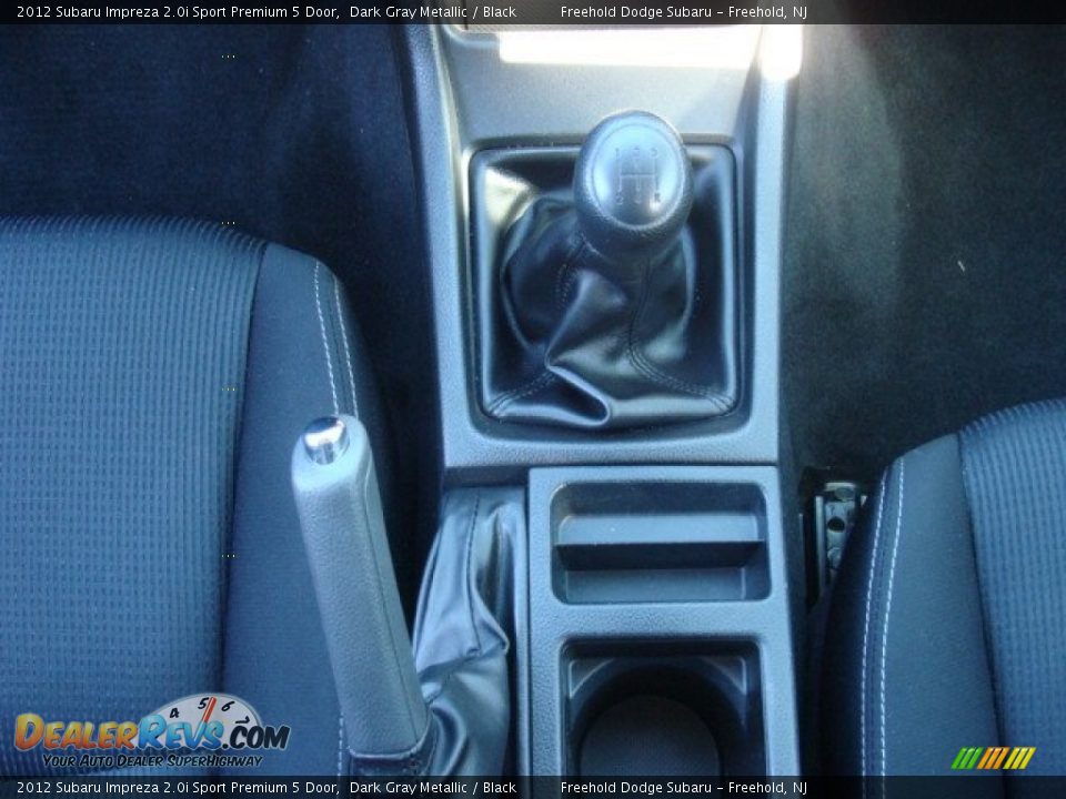 2012 Subaru Impreza 2.0i Sport Premium 5 Door Dark Gray Metallic / Black Photo #27