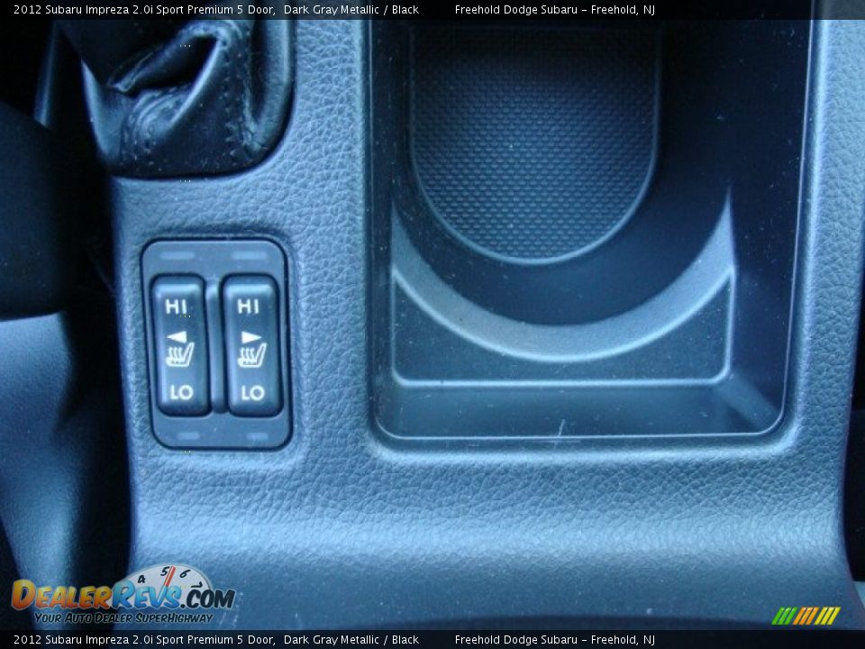 2012 Subaru Impreza 2.0i Sport Premium 5 Door Dark Gray Metallic / Black Photo #28