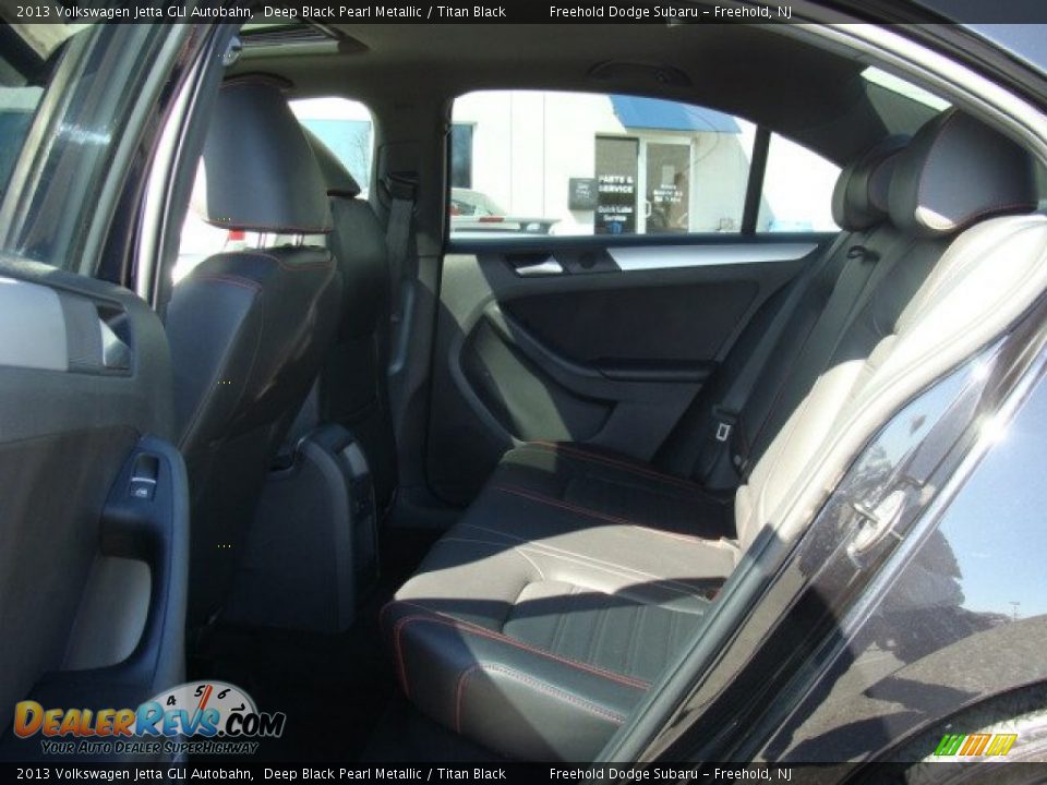 2013 Volkswagen Jetta GLI Autobahn Deep Black Pearl Metallic / Titan Black Photo #11