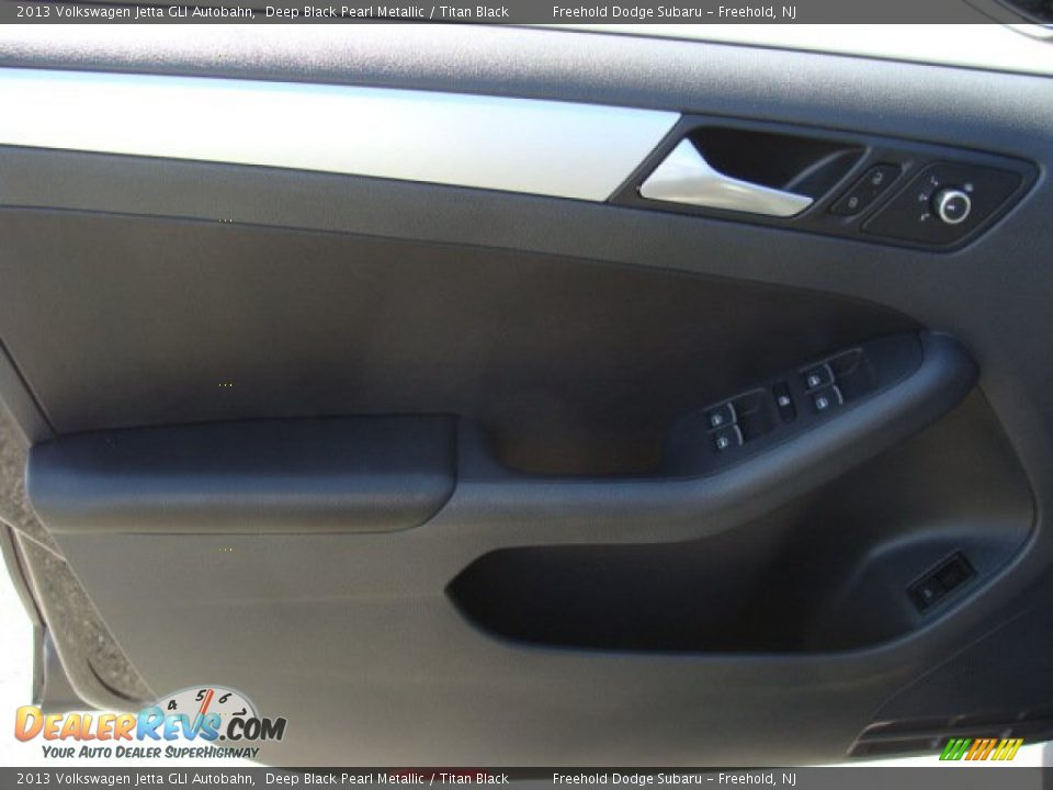 2013 Volkswagen Jetta GLI Autobahn Deep Black Pearl Metallic / Titan Black Photo #12