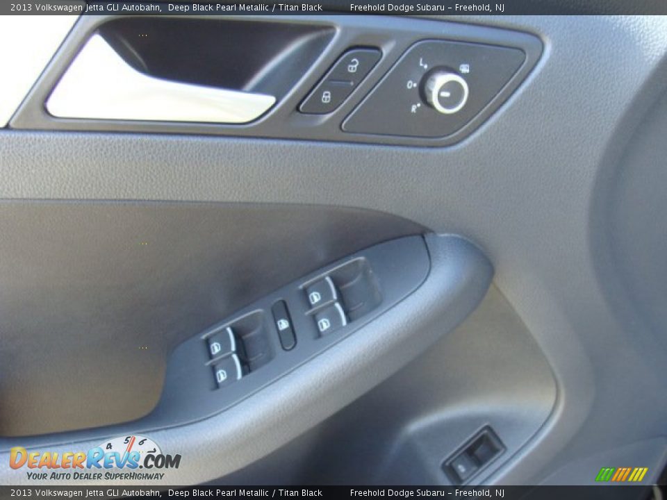 2013 Volkswagen Jetta GLI Autobahn Deep Black Pearl Metallic / Titan Black Photo #13