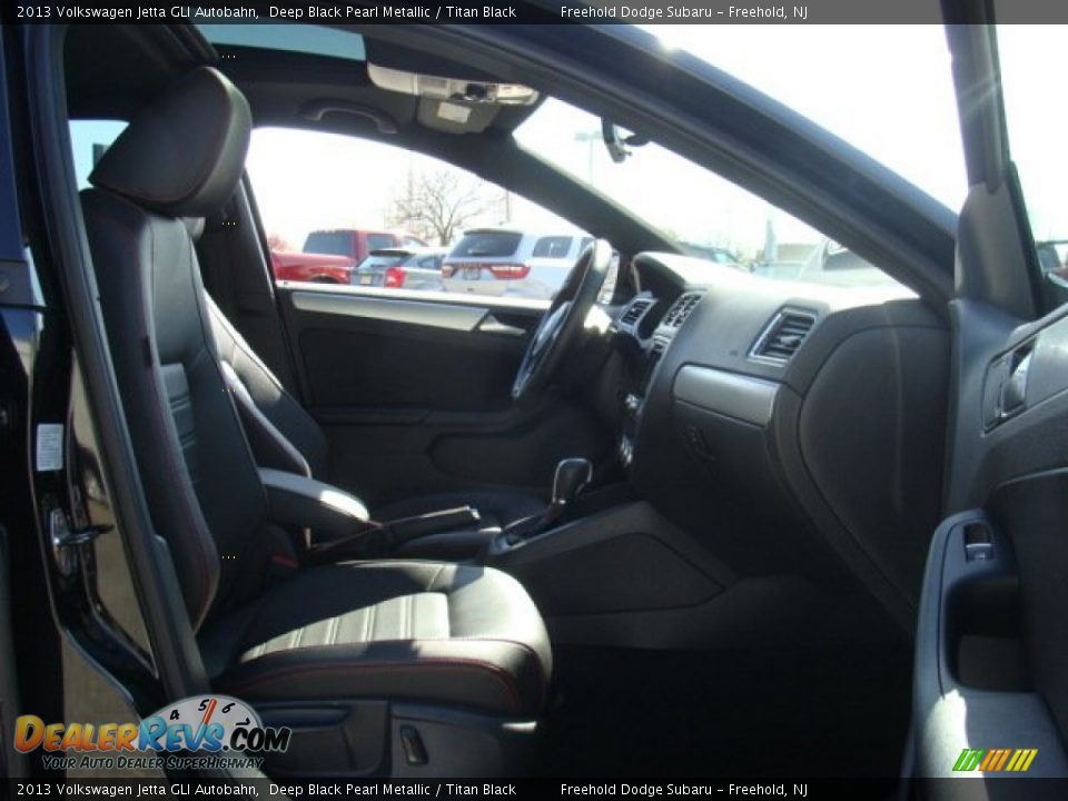 2013 Volkswagen Jetta GLI Autobahn Deep Black Pearl Metallic / Titan Black Photo #15
