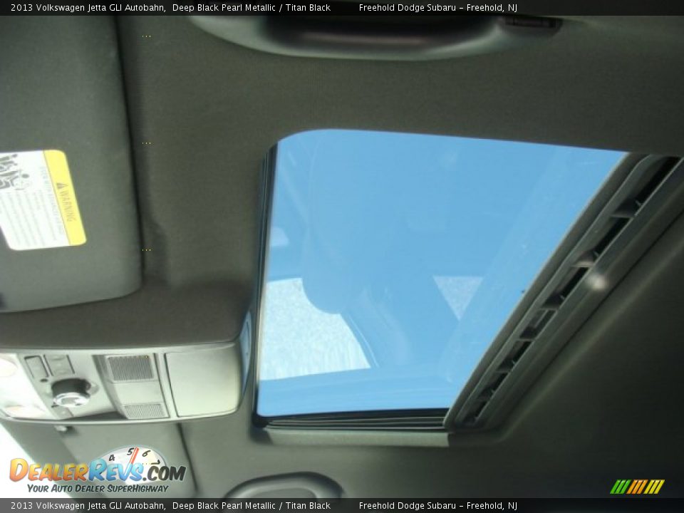 2013 Volkswagen Jetta GLI Autobahn Deep Black Pearl Metallic / Titan Black Photo #16