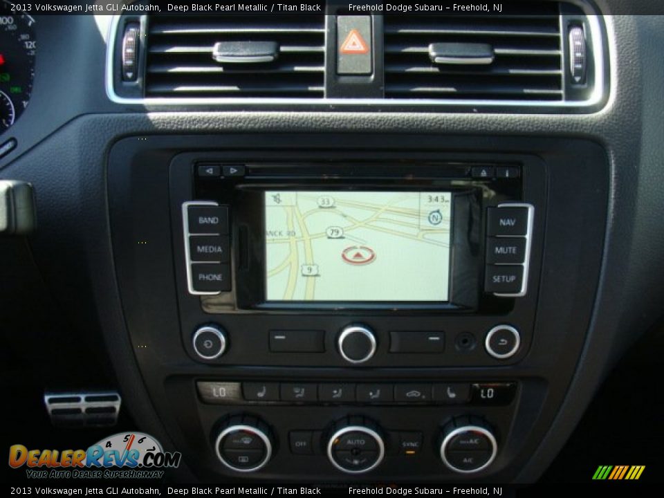 2013 Volkswagen Jetta GLI Autobahn Deep Black Pearl Metallic / Titan Black Photo #22