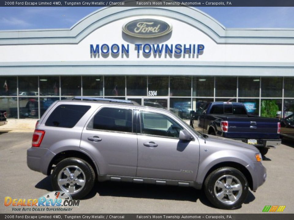 2008 Ford Escape Limited 4WD Tungsten Grey Metallic / Charcoal Photo #1