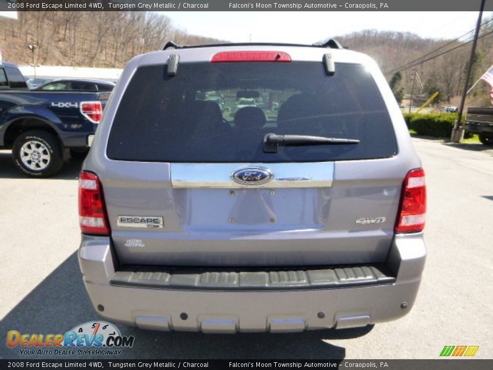 2008 Ford Escape Limited 4WD Tungsten Grey Metallic / Charcoal Photo #3