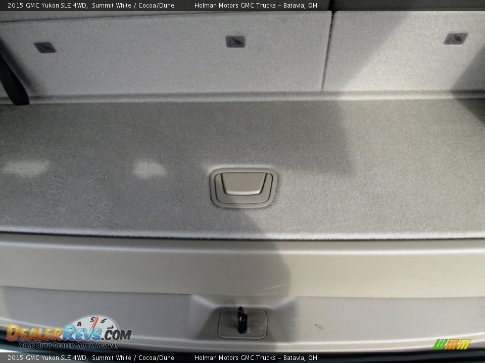 2015 GMC Yukon SLE 4WD Summit White / Cocoa/Dune Photo #28