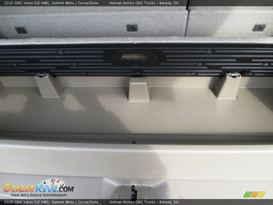 2015 GMC Yukon SLE 4WD Summit White / Cocoa/Dune Photo #29
