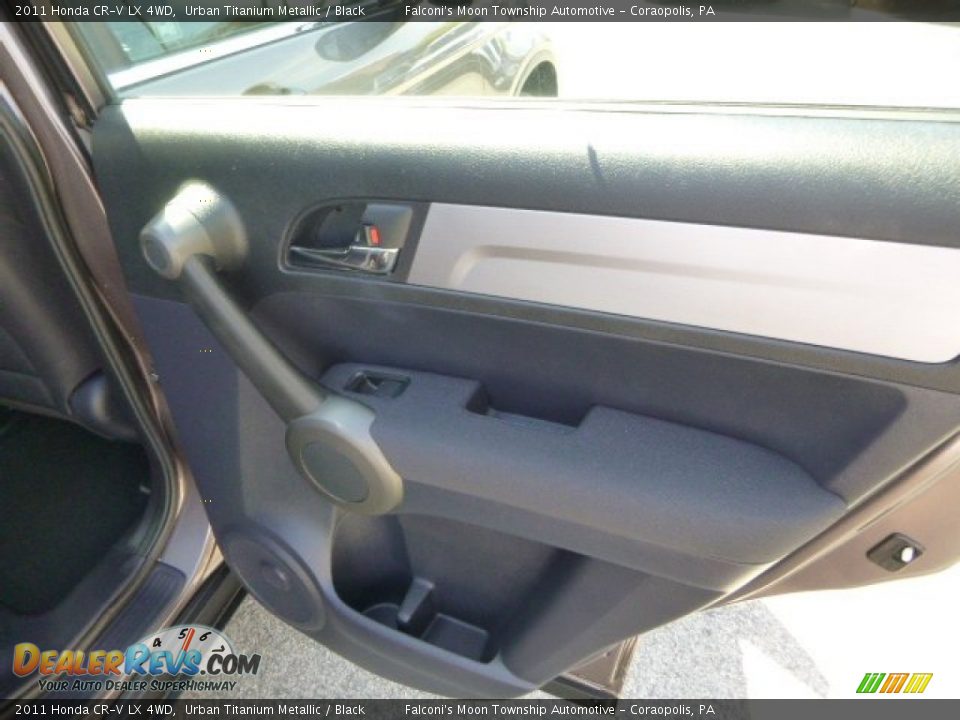 2011 Honda CR-V LX 4WD Urban Titanium Metallic / Black Photo #14