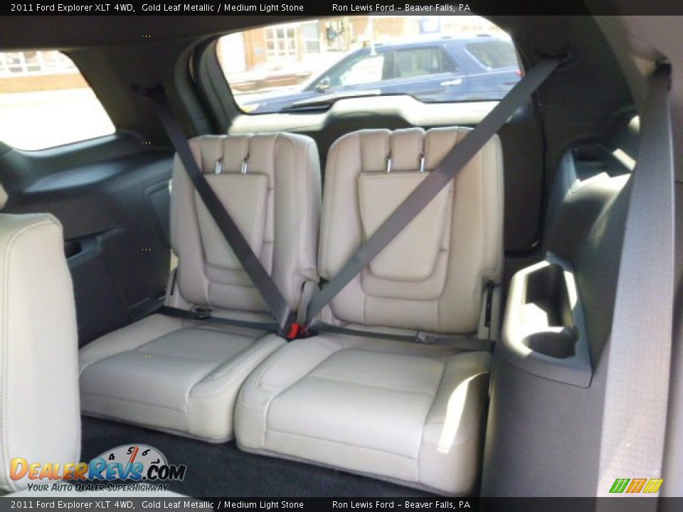 2011 Ford Explorer XLT 4WD Gold Leaf Metallic / Medium Light Stone Photo #12