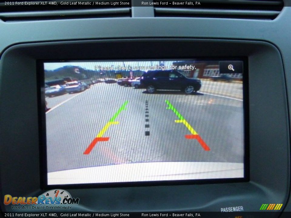 2011 Ford Explorer XLT 4WD Gold Leaf Metallic / Medium Light Stone Photo #16