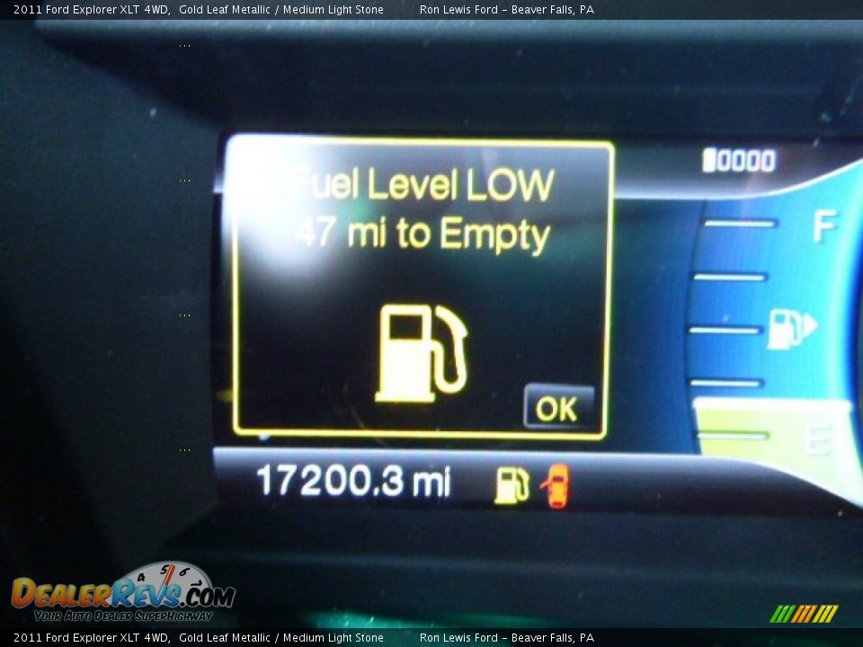 2011 Ford Explorer XLT 4WD Gold Leaf Metallic / Medium Light Stone Photo #19