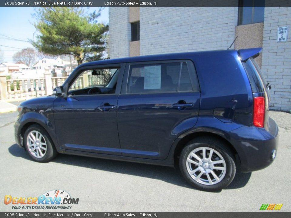 2008 Scion xB Nautical Blue Metallic / Dark Gray Photo #4