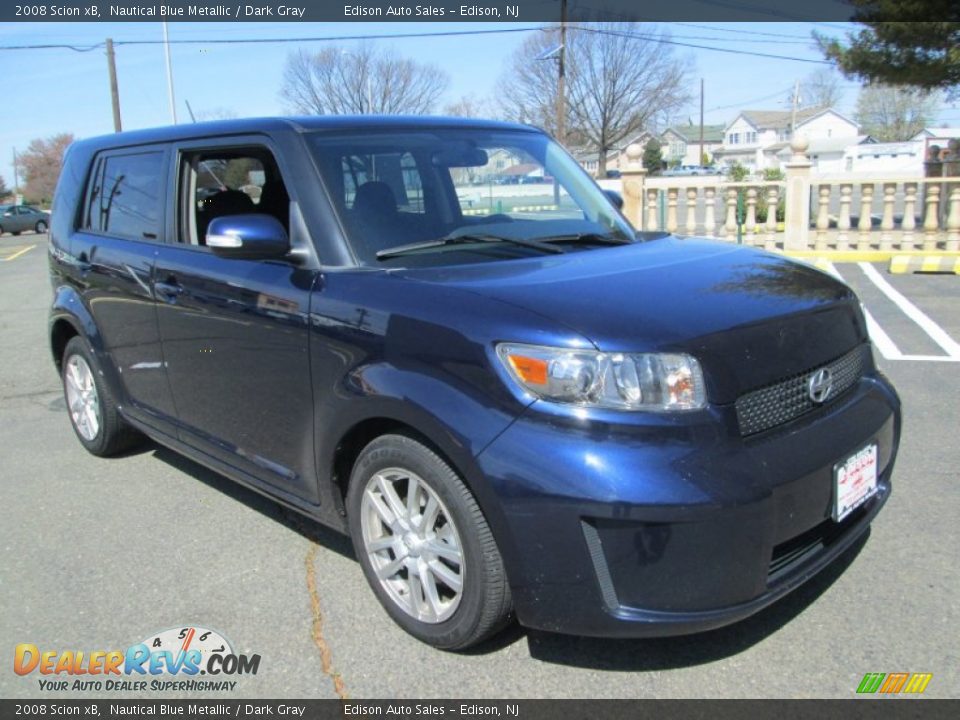 2008 Scion xB Nautical Blue Metallic / Dark Gray Photo #11