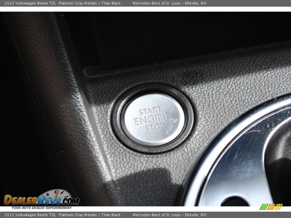 2013 Volkswagen Beetle TDI Platinum Gray Metallic / Titan Black Photo #11