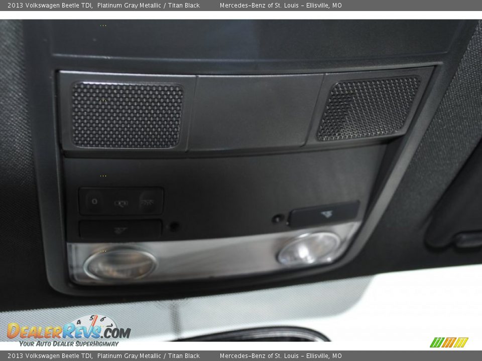 2013 Volkswagen Beetle TDI Platinum Gray Metallic / Titan Black Photo #13