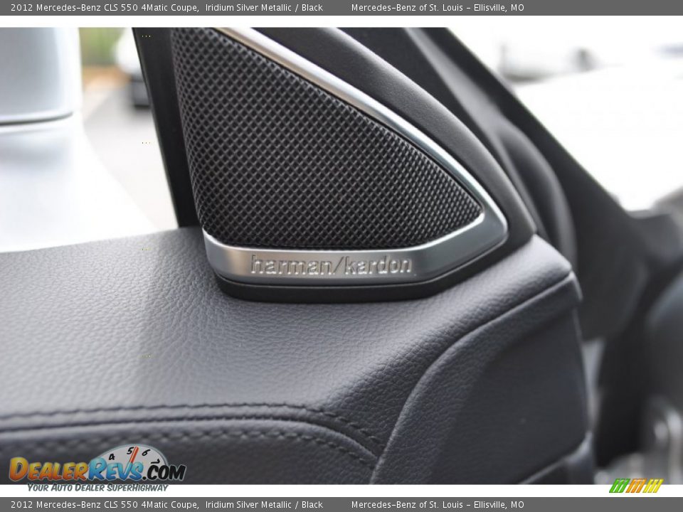 2012 Mercedes-Benz CLS 550 4Matic Coupe Iridium Silver Metallic / Black Photo #17
