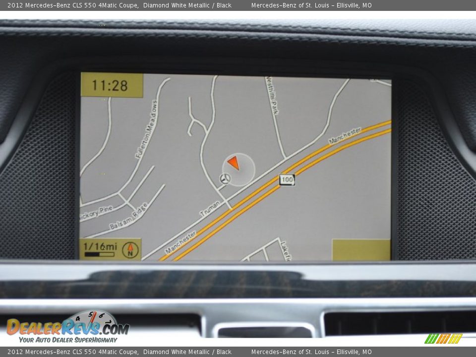 2012 Mercedes-Benz CLS 550 4Matic Coupe Diamond White Metallic / Black Photo #7