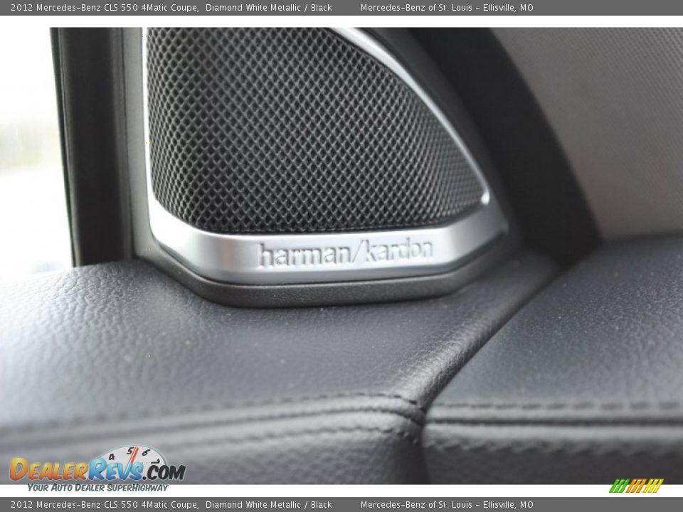 2012 Mercedes-Benz CLS 550 4Matic Coupe Diamond White Metallic / Black Photo #15