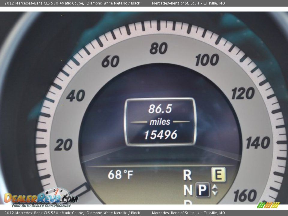 2012 Mercedes-Benz CLS 550 4Matic Coupe Diamond White Metallic / Black Photo #16