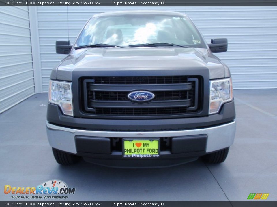 2014 Ford F150 XL SuperCab Sterling Grey / Steel Grey Photo #8