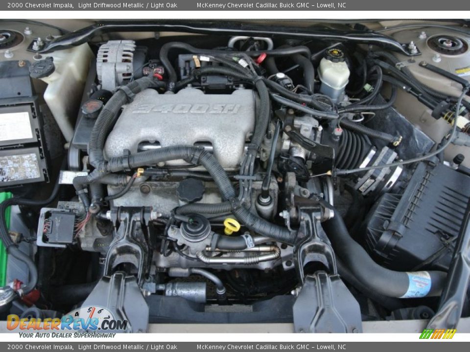 2000 Chevrolet Impala Light Driftwood Metallic / Light Oak Photo #20
