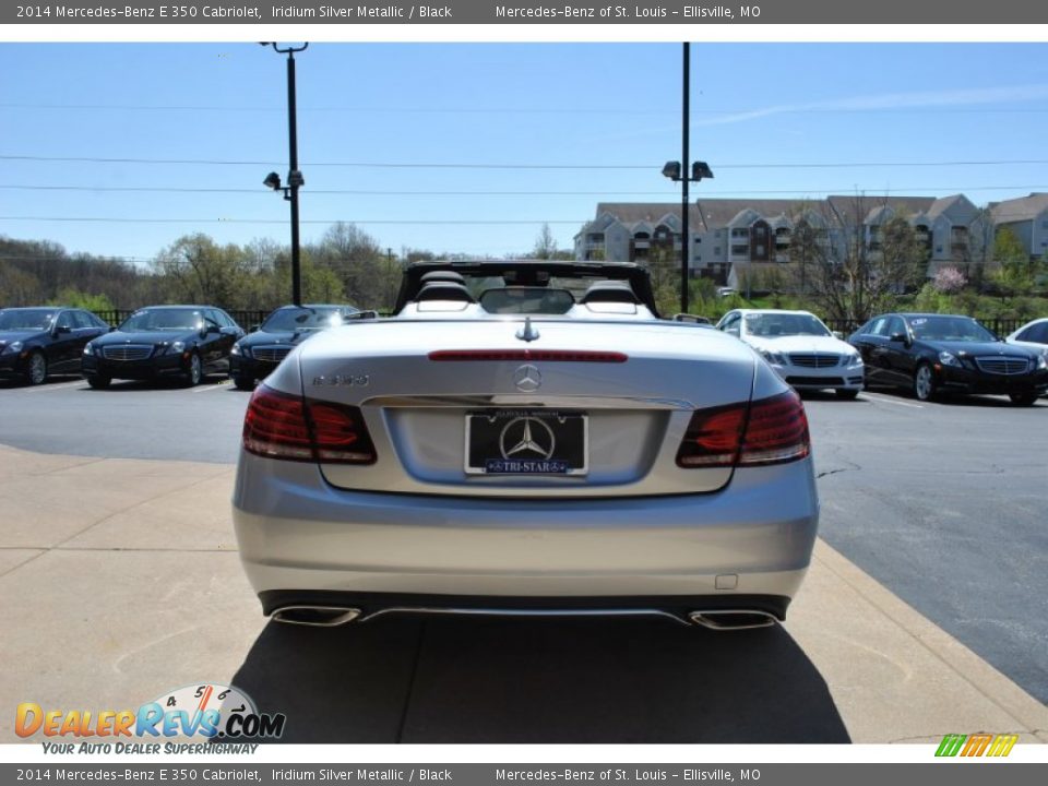 2014 Mercedes-Benz E 350 Cabriolet Iridium Silver Metallic / Black Photo #3