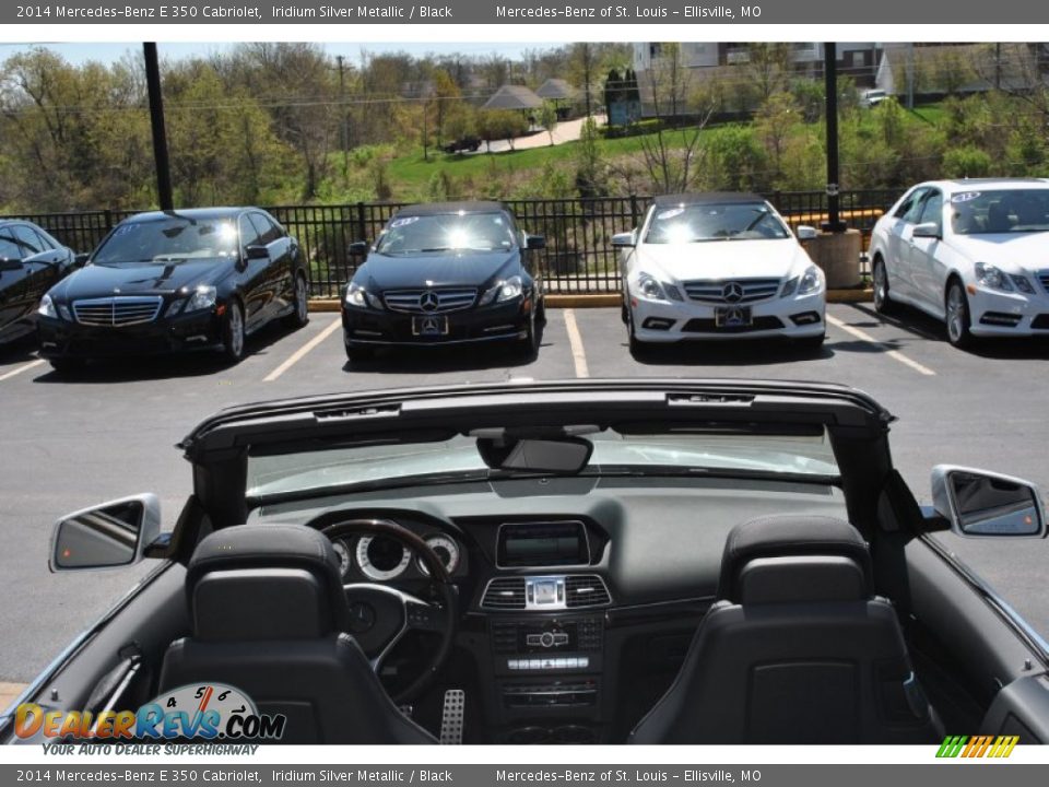 2014 Mercedes-Benz E 350 Cabriolet Iridium Silver Metallic / Black Photo #4
