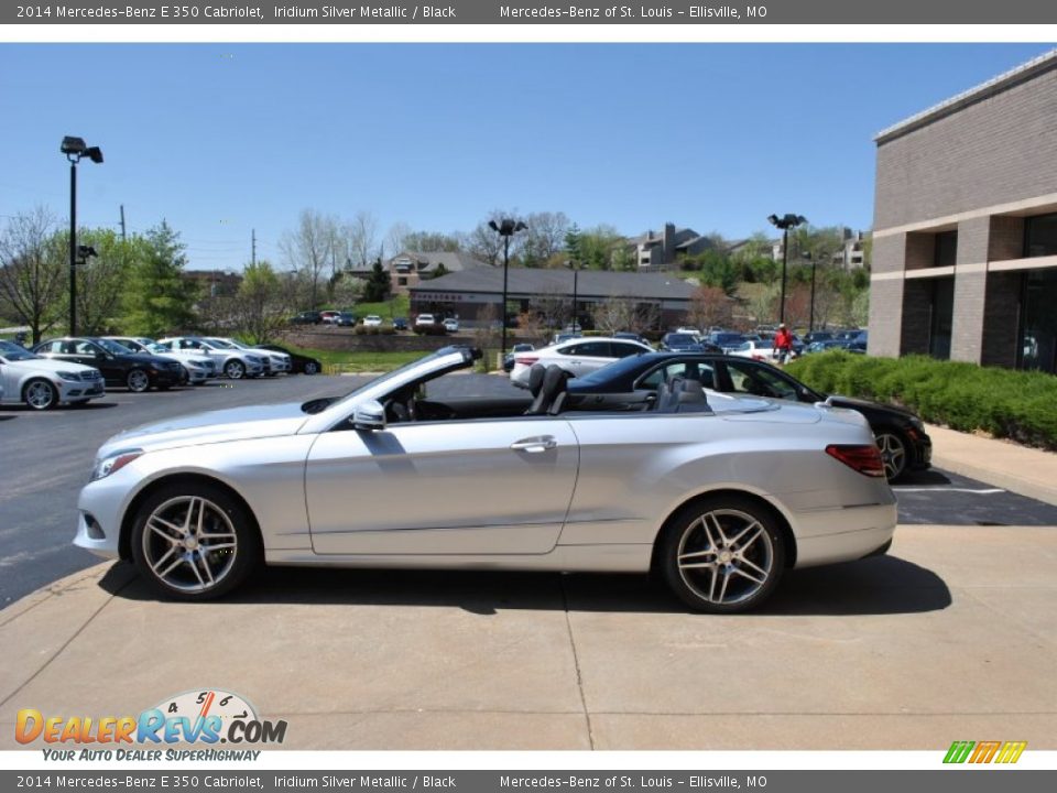 2014 Mercedes-Benz E 350 Cabriolet Iridium Silver Metallic / Black Photo #5