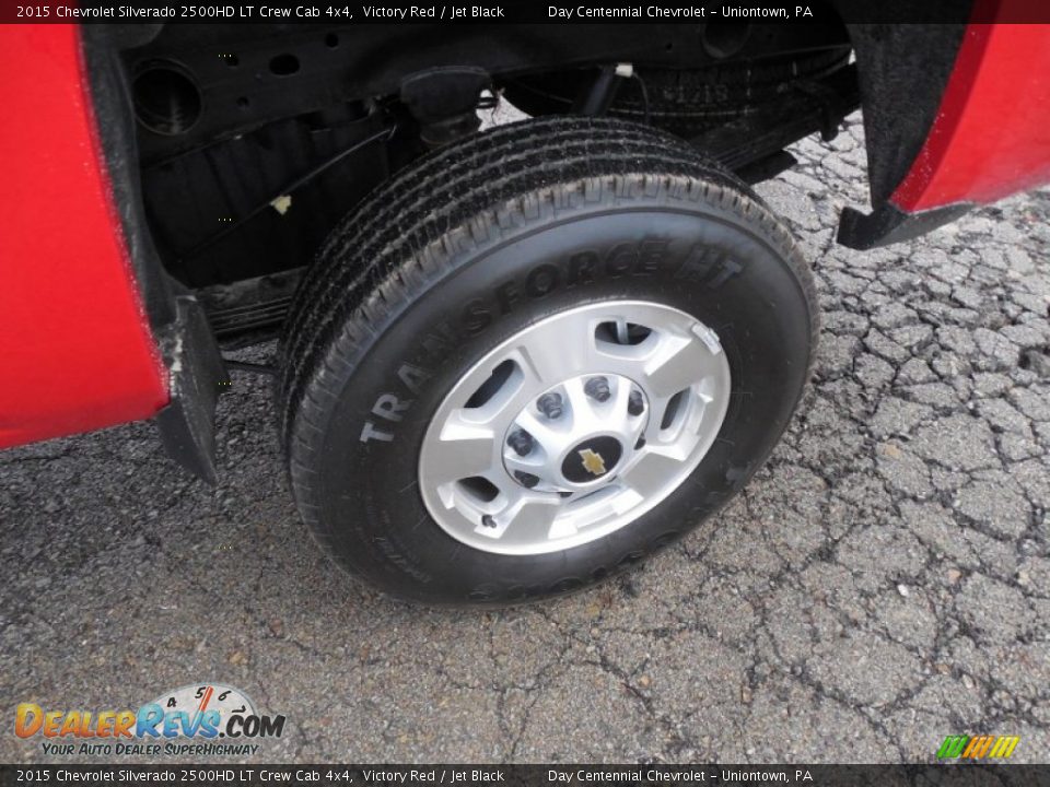 2015 Chevrolet Silverado 2500HD LT Crew Cab 4x4 Victory Red / Jet Black Photo #3