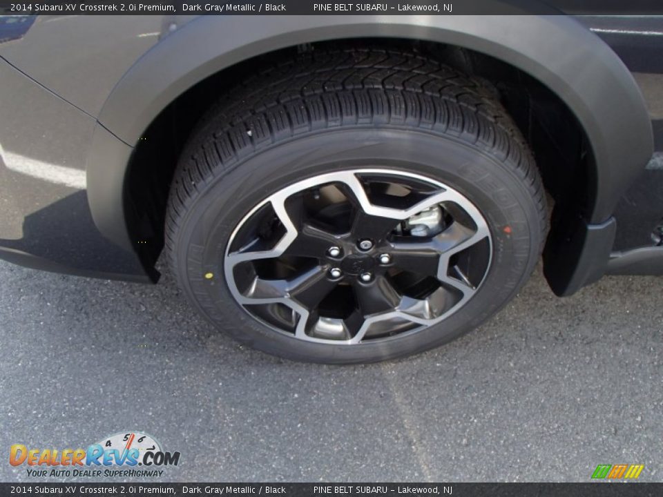 2014 Subaru XV Crosstrek 2.0i Premium Dark Gray Metallic / Black Photo #11