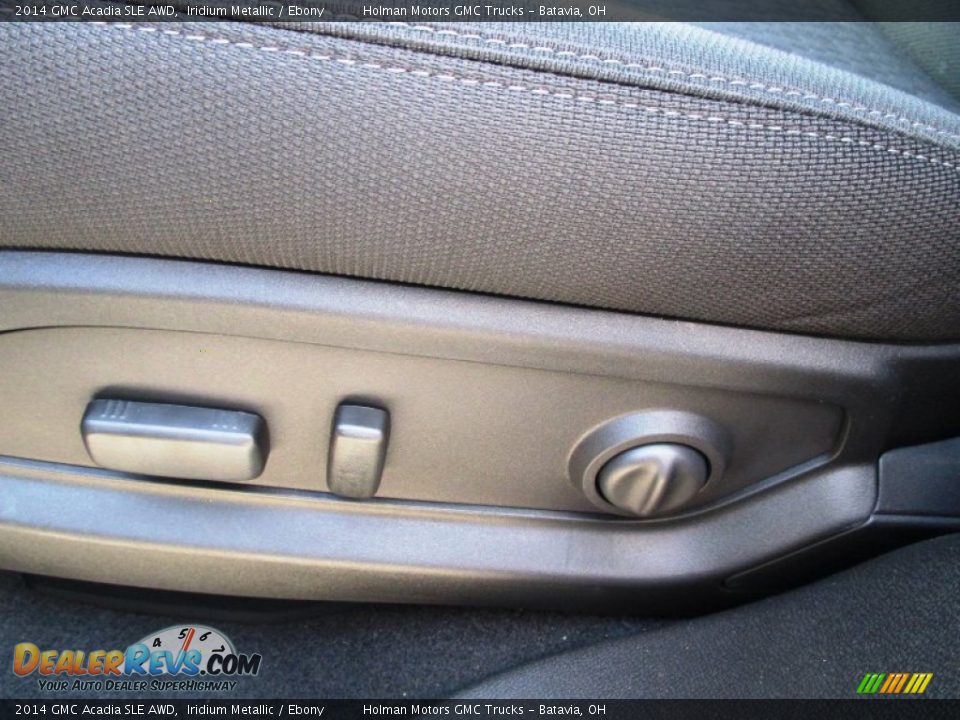 2014 GMC Acadia SLE AWD Iridium Metallic / Ebony Photo #6