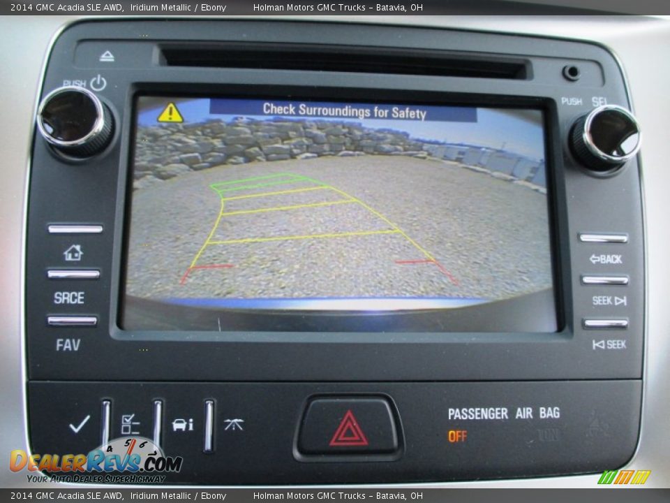 2014 GMC Acadia SLE AWD Iridium Metallic / Ebony Photo #11