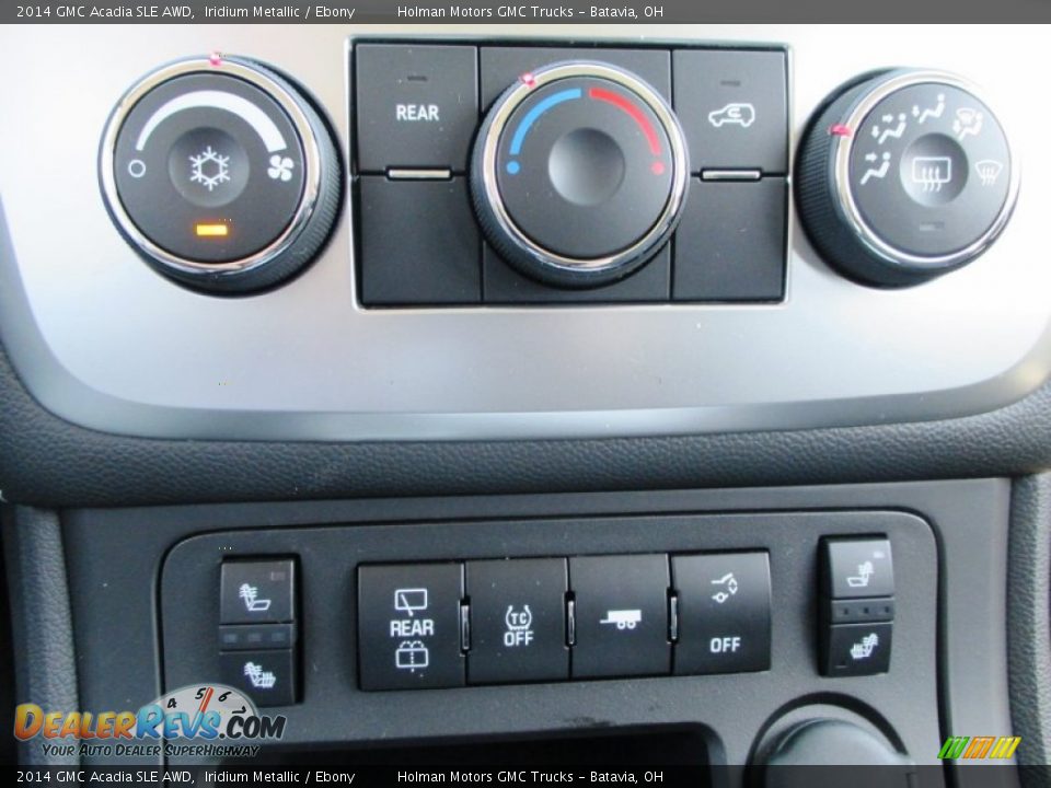 2014 GMC Acadia SLE AWD Iridium Metallic / Ebony Photo #12