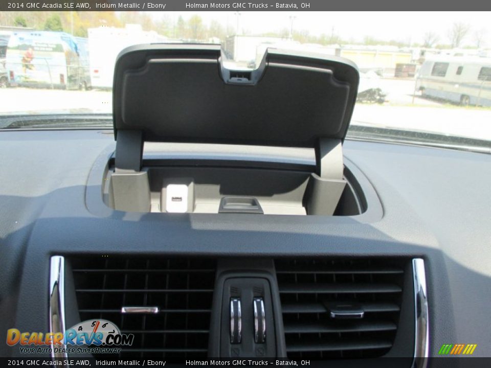 2014 GMC Acadia SLE AWD Iridium Metallic / Ebony Photo #13